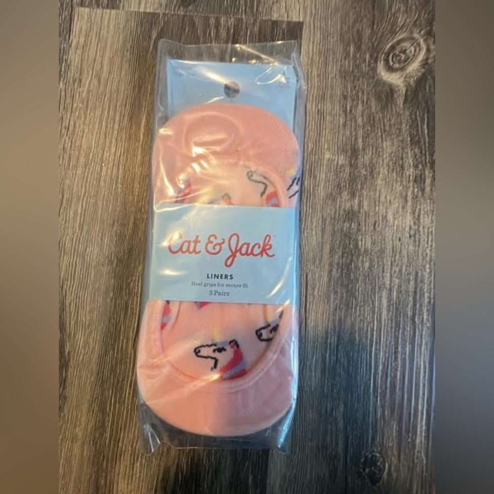 NWT Cat & Jack 3Pack Liner Socks